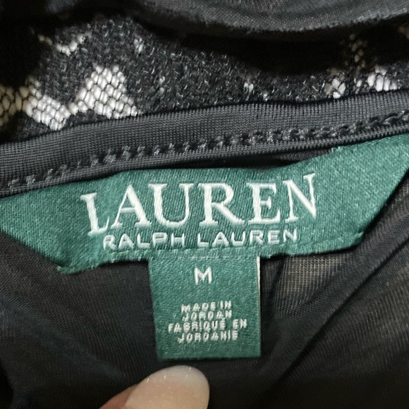 Ralph Lauren Black Lace Blouse - Picture 6 of 9